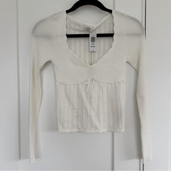 Aritzia Soloist Scoop Neck Sweater - Picture 2 of 7